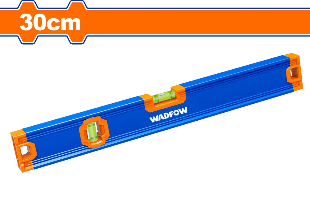 Nivela cu bula Wadfow, precizie ±0.5mm/m, 30cm