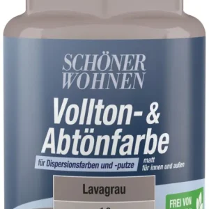 Vopsea manuală SCHÖNER WOHNEN, gri 0,13 l
