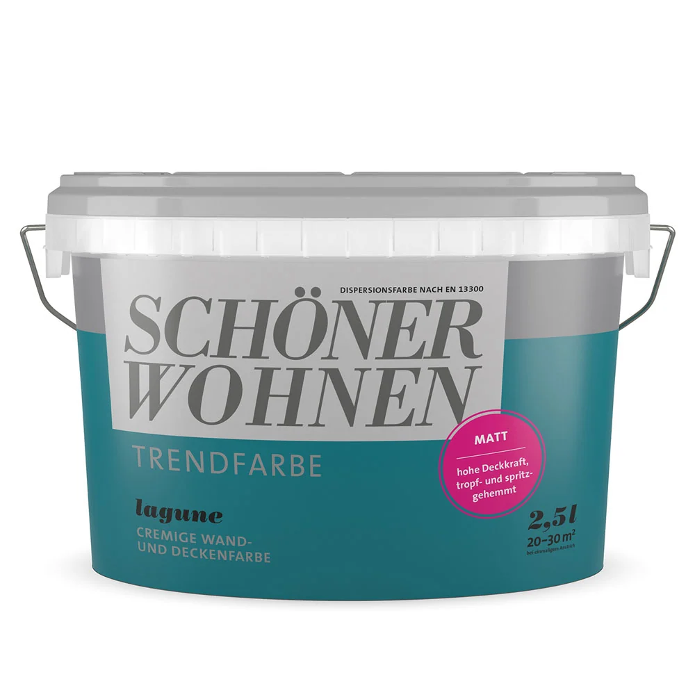 Vopsea Schoner Wohnen Lagune, 2,5l