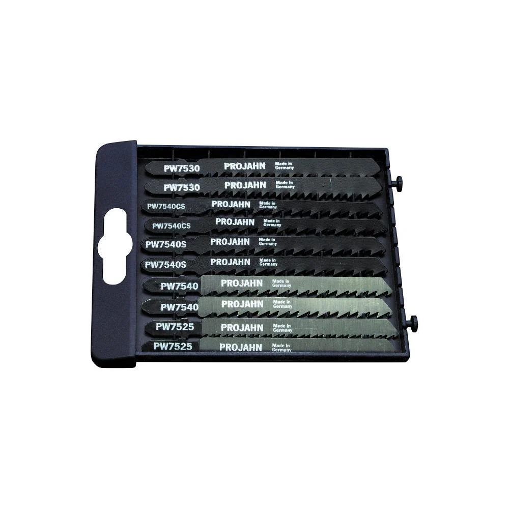 Set panze fierastrau pendular PROJAHN pentru lemn 10 buc/set