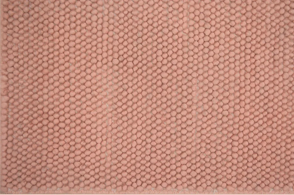 Covor »Adonia« din lână, model cu noduri culoare terra, 60x90 cm