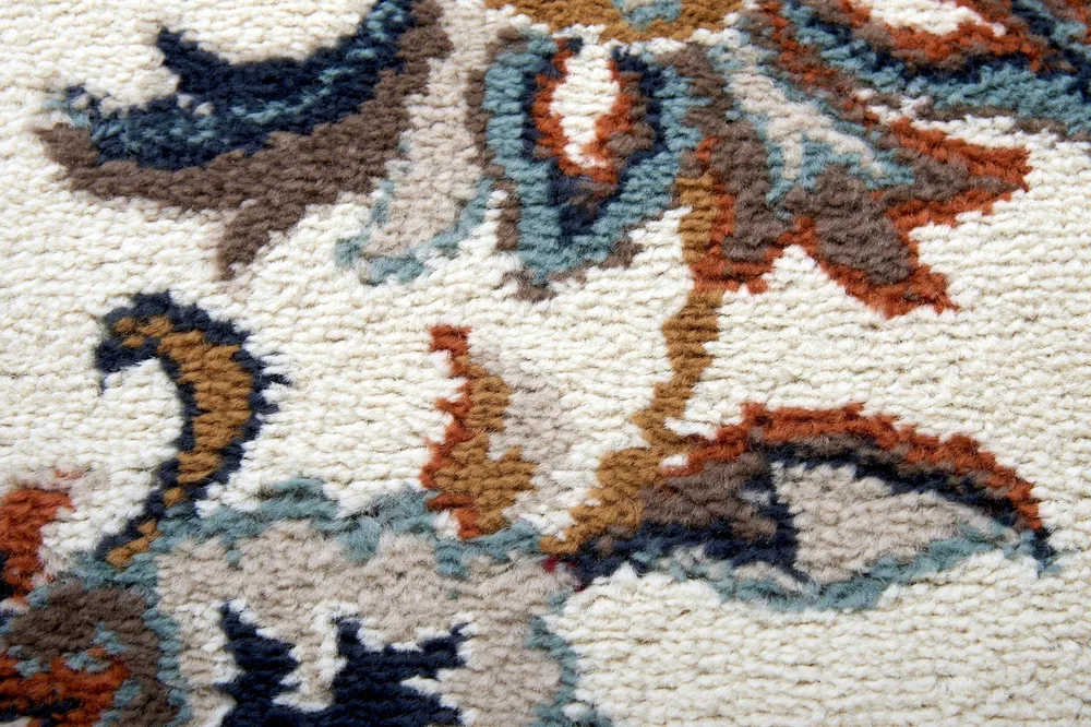 Covor »Caracci« cu design oriental crem, fire scurte, 160x230 cm
