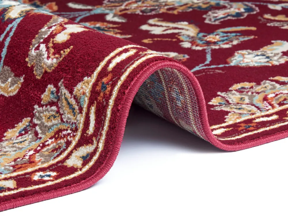 Covor »Caracci« cu design oriental roșu, fire scurte 200x280 cm