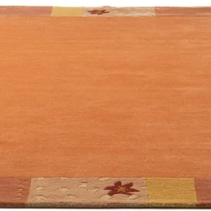 Covor din lână »Royal Ganges« cu design modern terra 60x90 cm