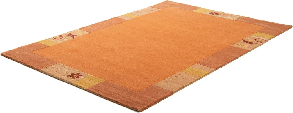 Covor din lână »Royal Ganges« cu design modern terra 60x90 cm