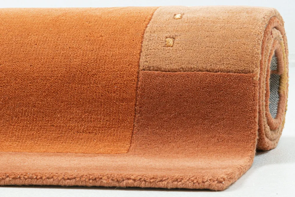 Covor din lână »Royal Ganges« cu design modern terra 60x90 cm