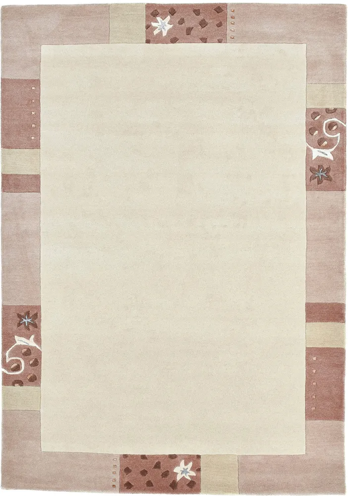 Covor din lână »Royal Ganges« cu design modern bej 120x180 cm