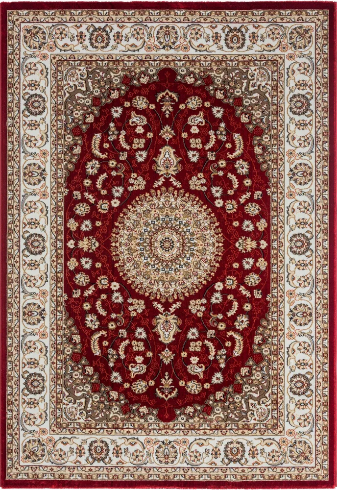 Covor »Dubai« cu model oriental rosu usor de ingrijit, 160x230cm