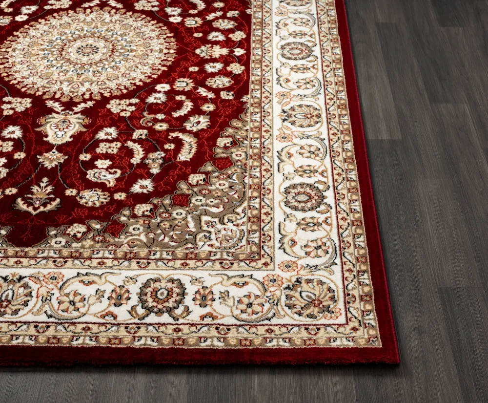 Covor »Dubai« cu model oriental rosu usor de ingrijit, 160x230cm
