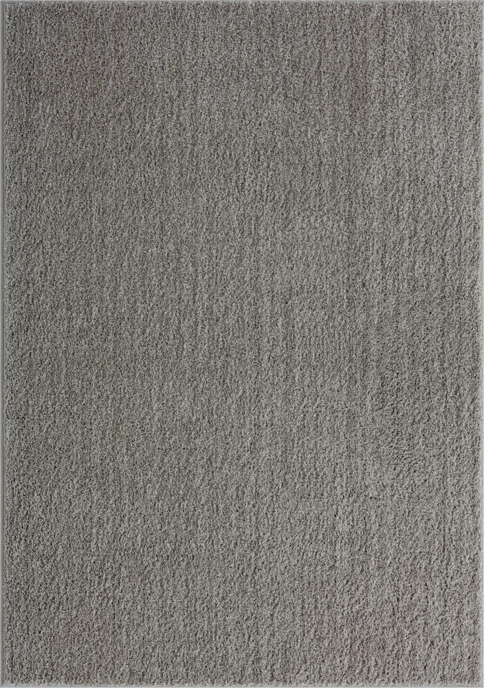 Covor cu fire inalte »Andor« moale si pufos, gri, 120x170 cm