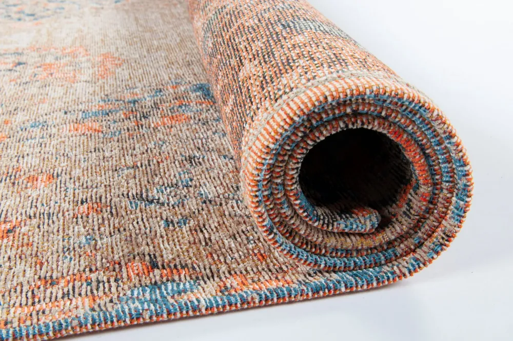Covor Funky Kirman TOM TAILOR cu model oriental, fir scurt, 75x140 cm