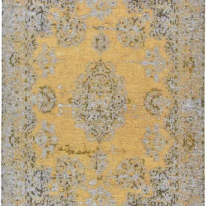 Covor »Funky Orient Kirman« cu fir scurt, auriu, 48x70 cm