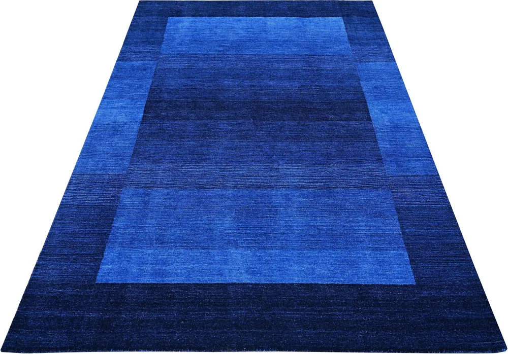 Covor »Gabbeh Super« din lână pură albastru 300x400 cm