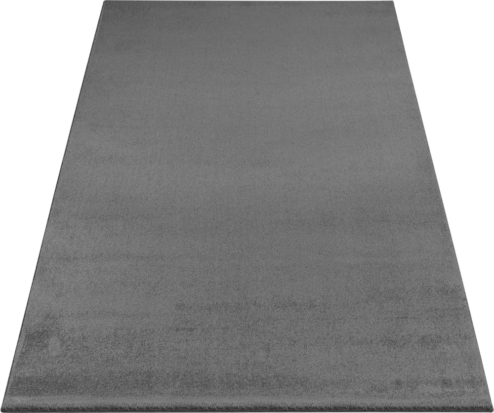 Covor Granada culoare gri cu fire scurte, 120x170 cm
