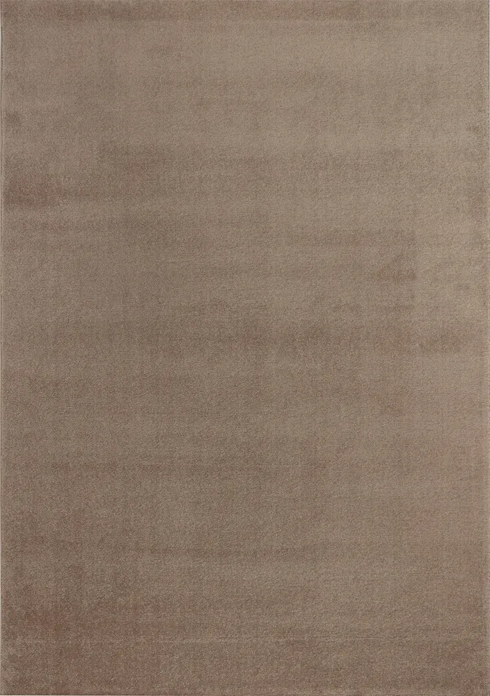 Covor Granada culoare maro cu fire scurte, 120x170 cm