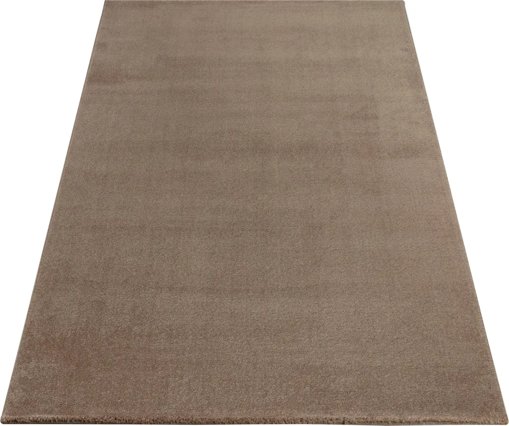 Covor Granada culoare maro cu fire scurte, 240x340 cm