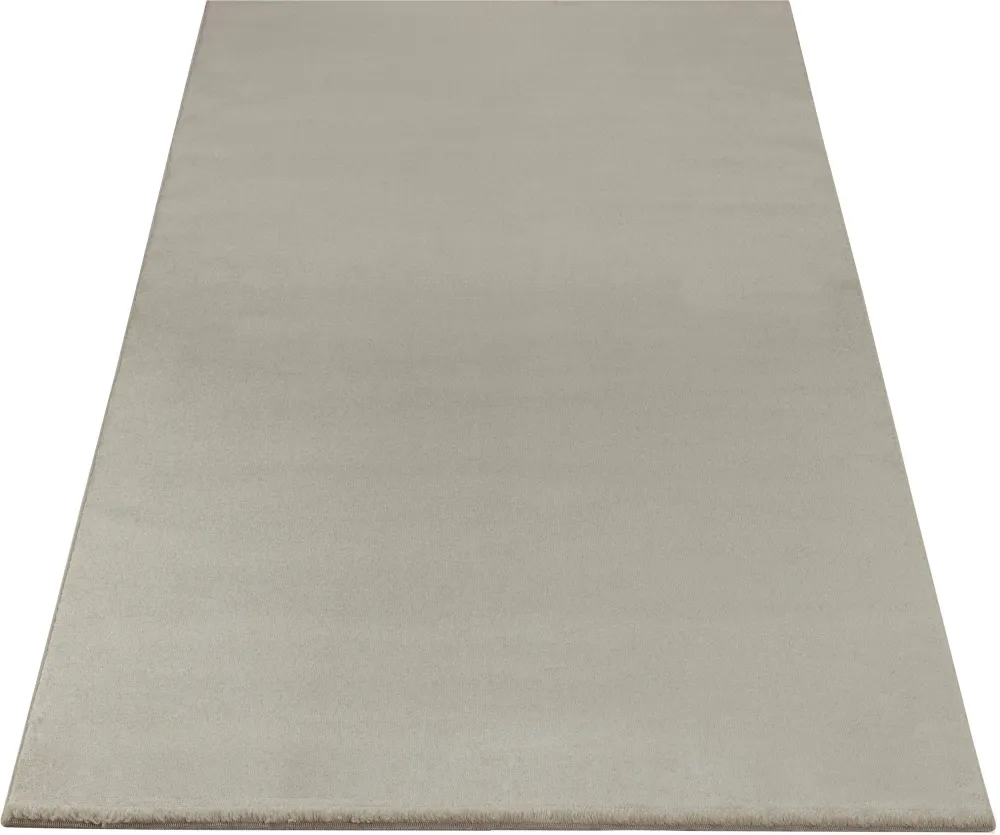 Covor Granada gri deschis cu fire scurte, 160x230 cm