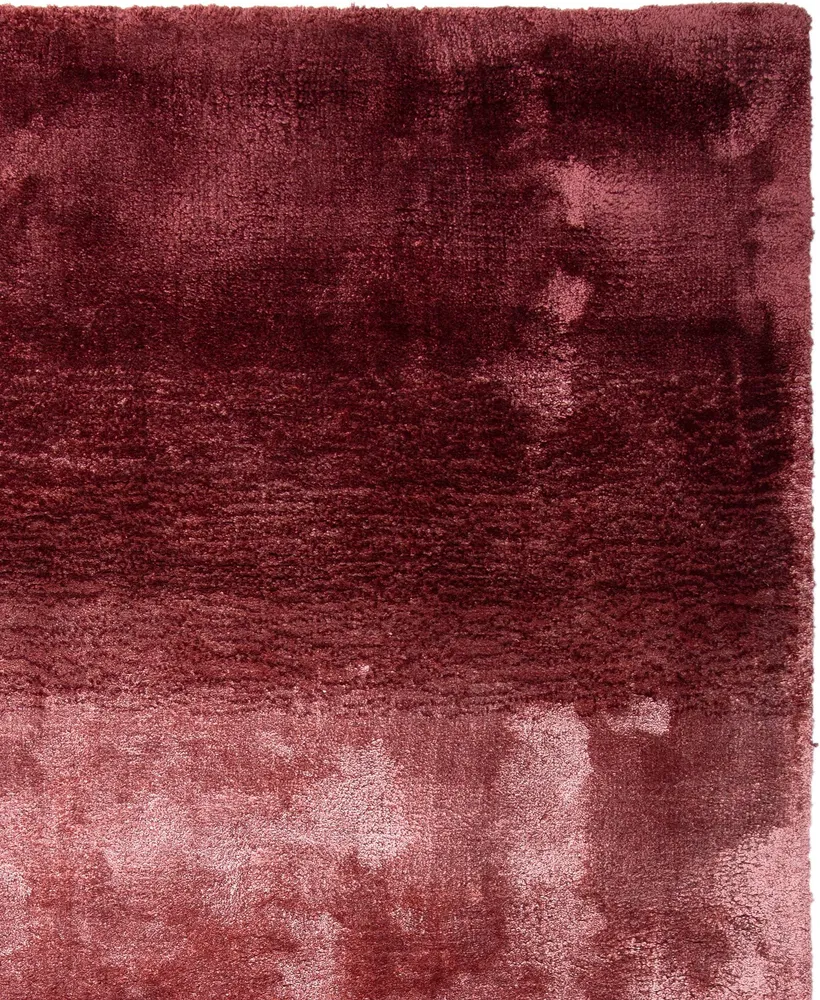 Covor »Katalin« din viscoza cu aspect matasos, vișiniu 70x240 cm