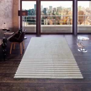 Covor »Melanie« de blana sintetica cu model 3D crem 60x90 cm