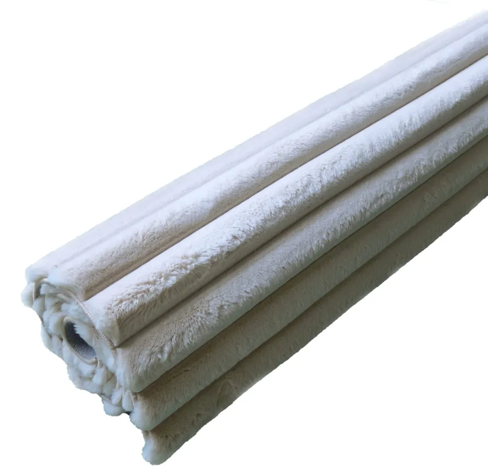 Covor »Melanie« de blana sintetica cu model 3D crem 60x90 cm
