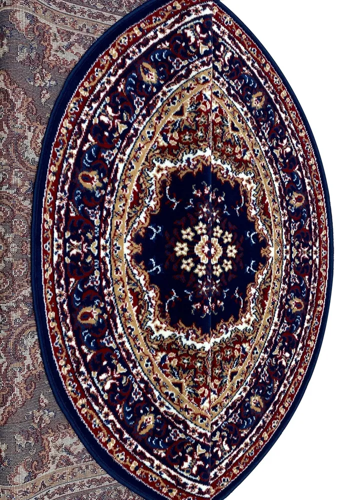Covor oval »Oriental« albastru, potrivit pentru incalzirea pardoseala 160x230 cm