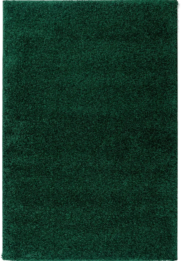 Covor pufos »Shaggy 30« verde, potrivit pentru podele incalzite 70x140 cm