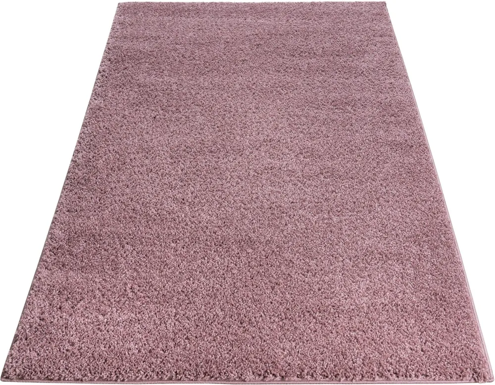 Covor pufos »Shaggy 30« violet, potrivit pentru podele incalzite, 160x230 cm