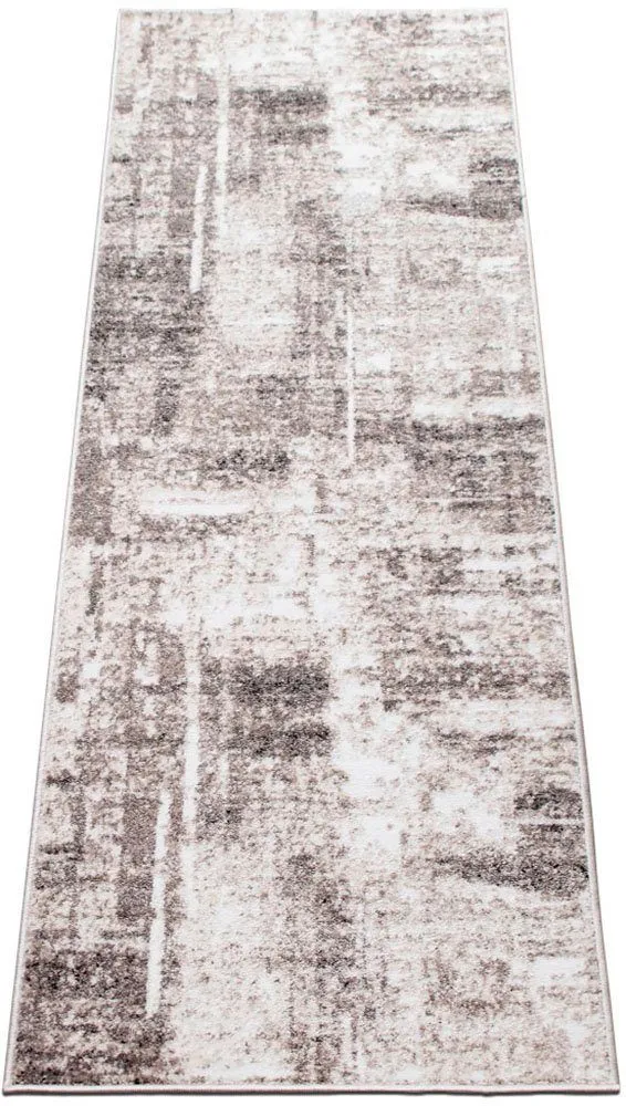 Covor Salsa cu aspect vintage culoare nisip 67x230 cm