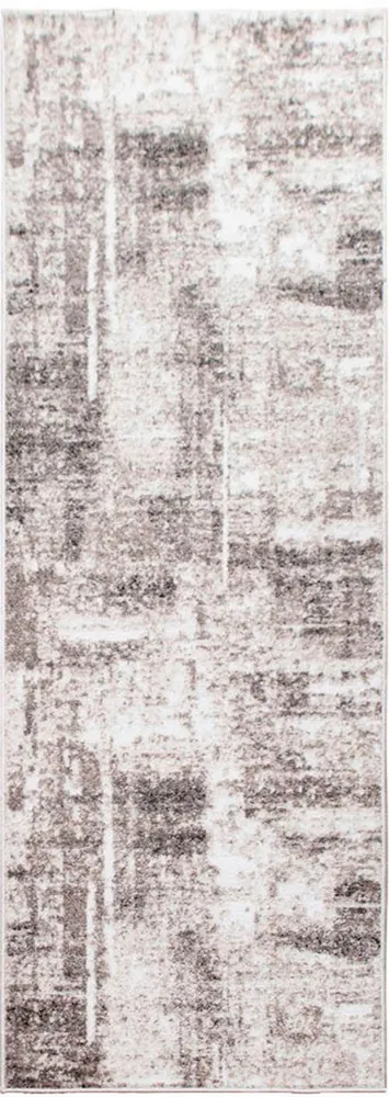 Covor Salsa cu aspect vintage culoare nisip 67x230 cm