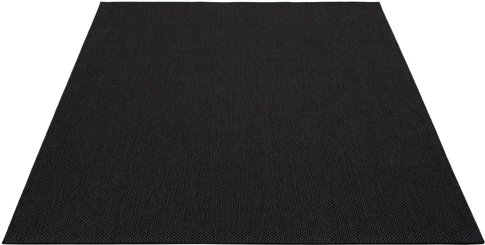 Covor Saylor cu tesatura plata pentru interior si exterior negru 120x170 cm