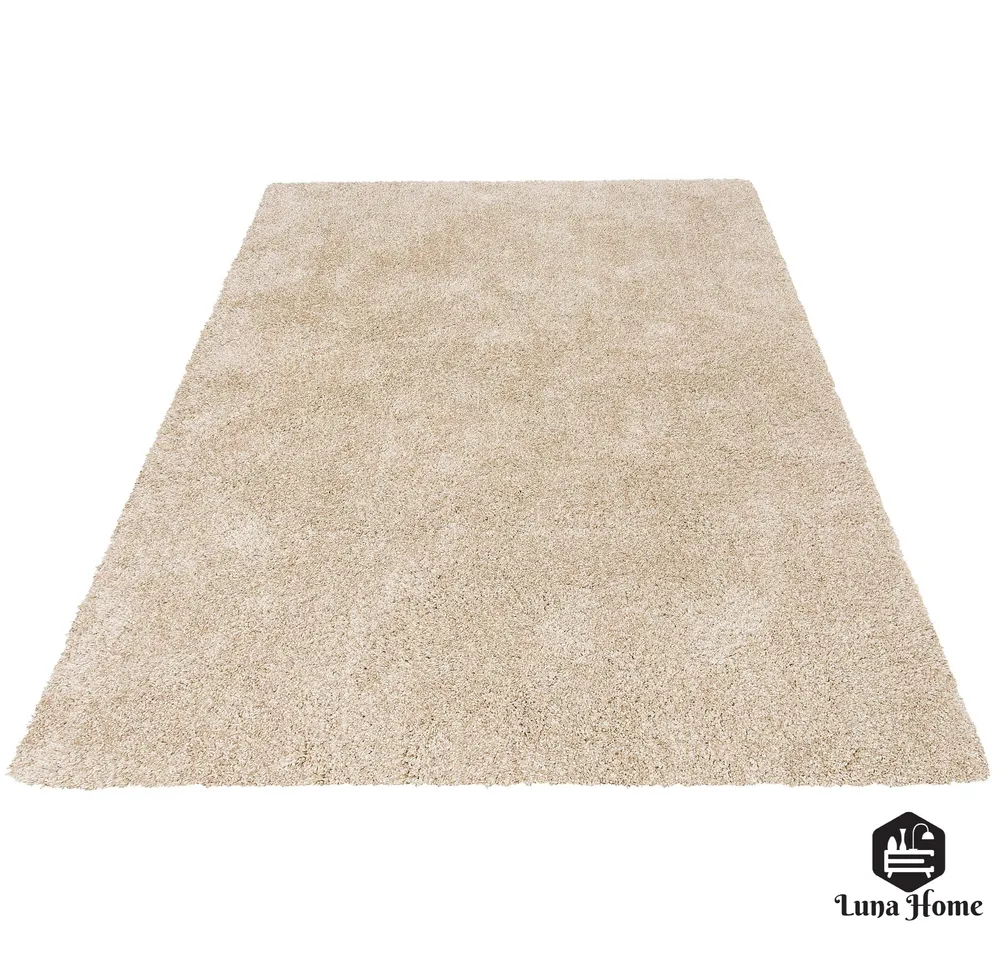 Covor Shaggy ROMA foarte moale si pufos crem 200x200 cm