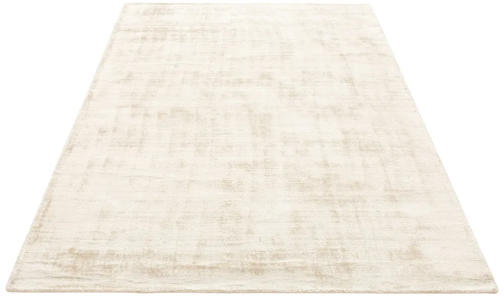 Covor »Shirley« din viscoza cu aspect matasos, crem 200x200 cm