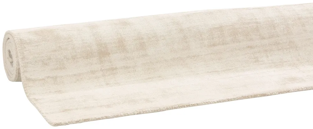 Covor »Shirley« din viscoza cu aspect matasos, crem 200x200 cm