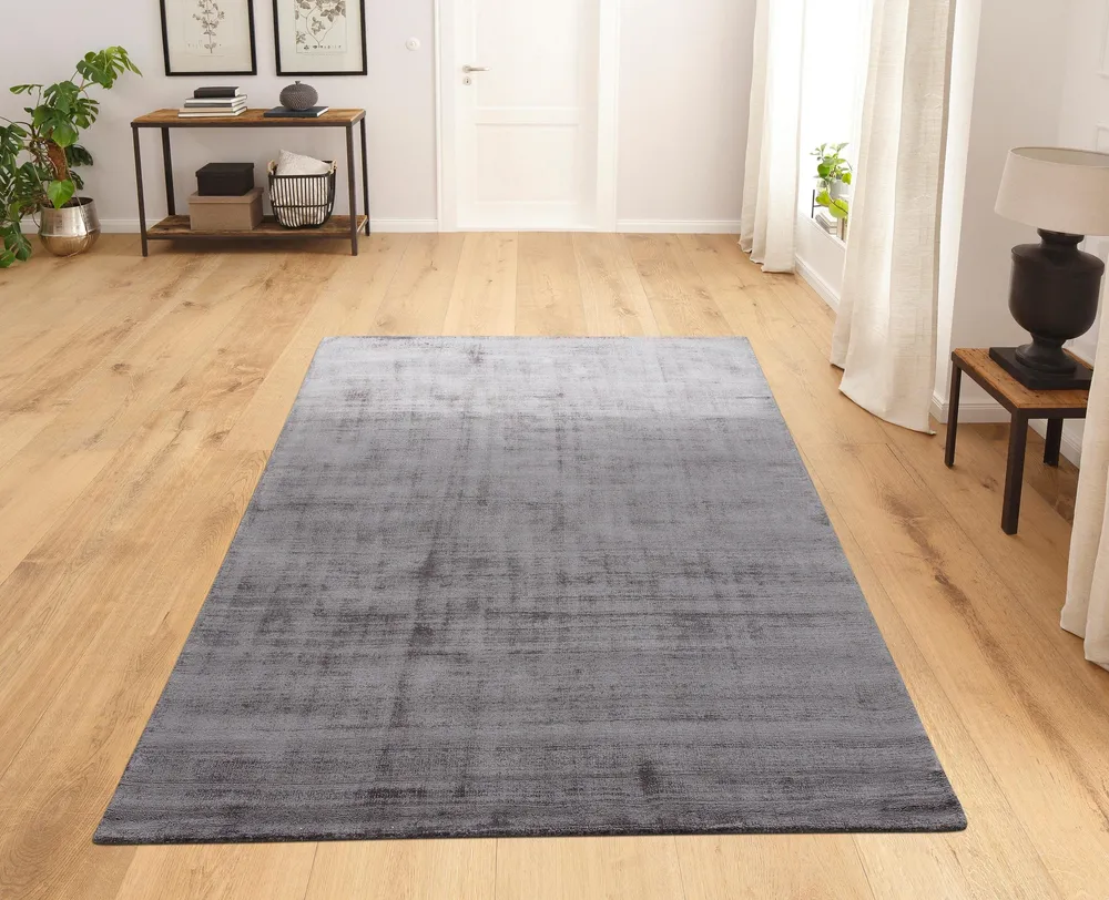 Covor »Shirley« din viscoza cu aspect matasos, antracit 160x230 cm
