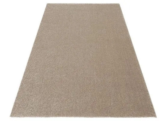 Covor Tore cu fire scurte culoare nisip, 160x230 cm