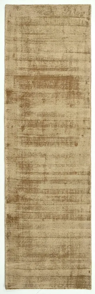 Covor traversă »Shirley« din viscoza cu aspect matasos, bej 67x230 cm