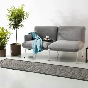 Covor traversa »Aliza« pentru interior si exterior, gri 67x230 cm