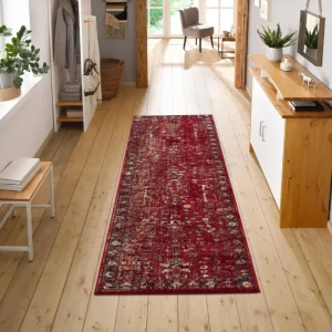 Covor traversa »Clovis« cu design oriental vintage, 90x250 cm
