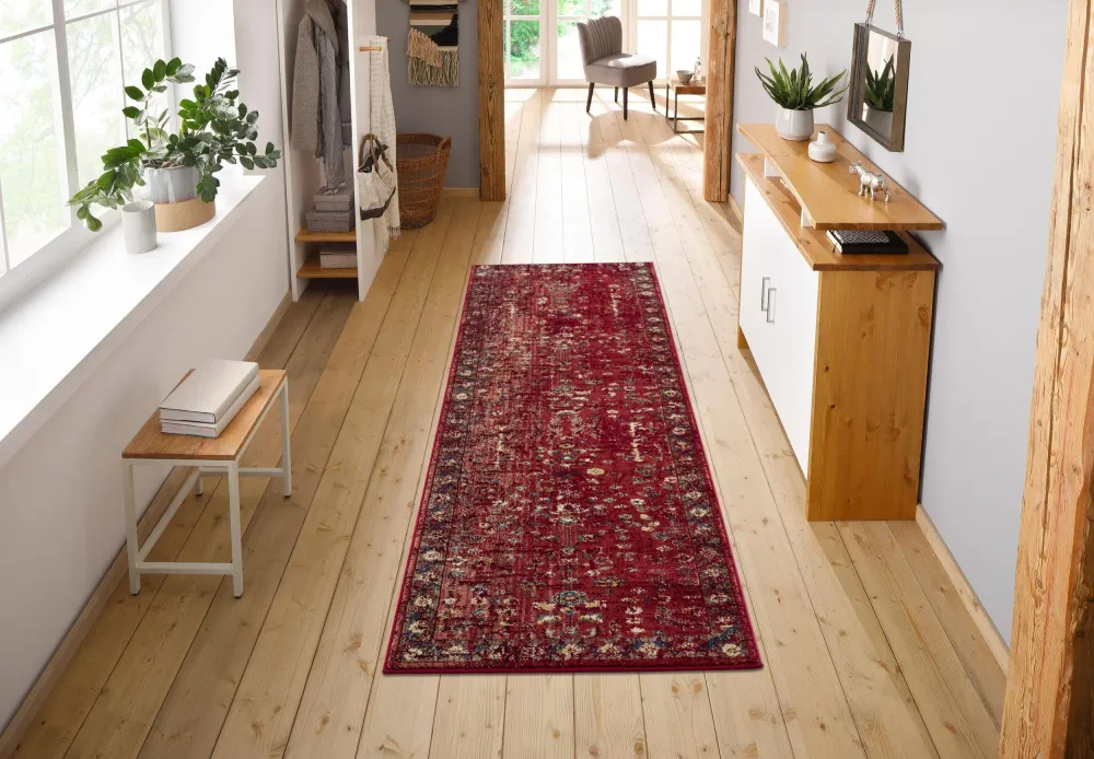 Covor traversa »Clovis« cu design oriental vintage, 90x250 cm
