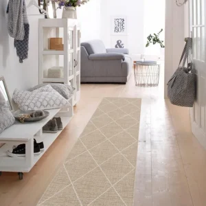 Covor traversa »Florenz« potrivit si pentru exterior, crem, 90x250 cm