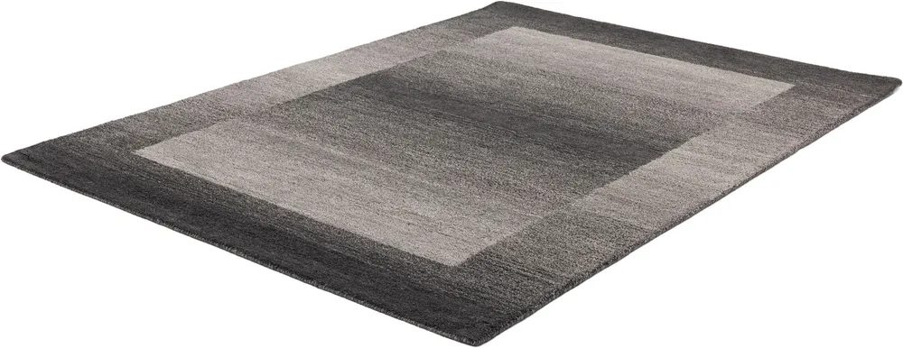 Covor traversa »Gabbeh Super« din lână pură gri 60x90 cm