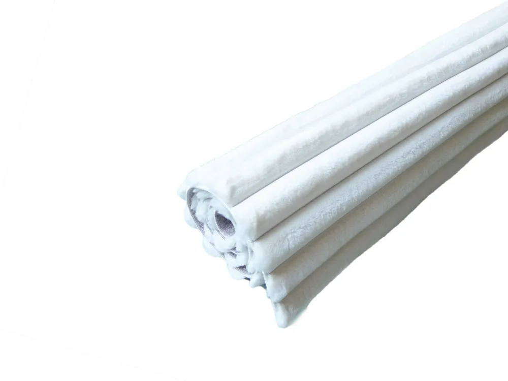 Covor traversa »Melanie« de blana sintetica cu model 3D alb, 160x230 cm