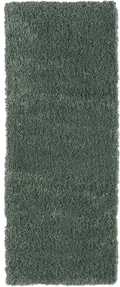 Covor traversa »My Shaggy« foarte pufos, verde, 80x200 cm