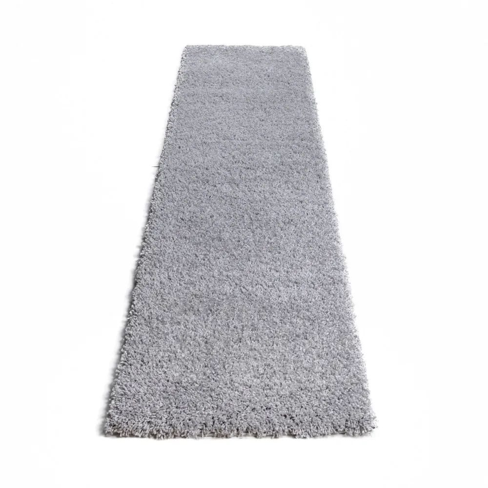 Covor traversa »Shaggy 30« gri deschis foarte moale si pufos 67x230 cm