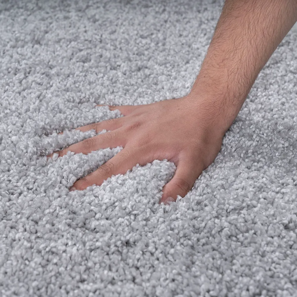Covor traversa »Shaggy 30« gri deschis foarte moale si pufos 67x230 cm