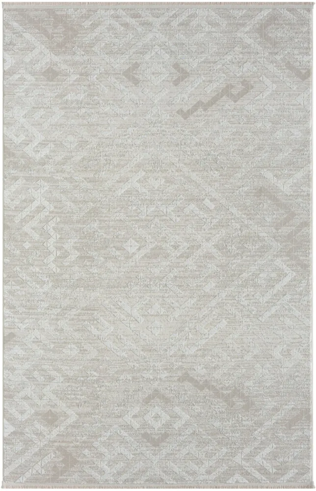Covor »My Type 2« cu fire scurte, model 3D crem 80x150 cm