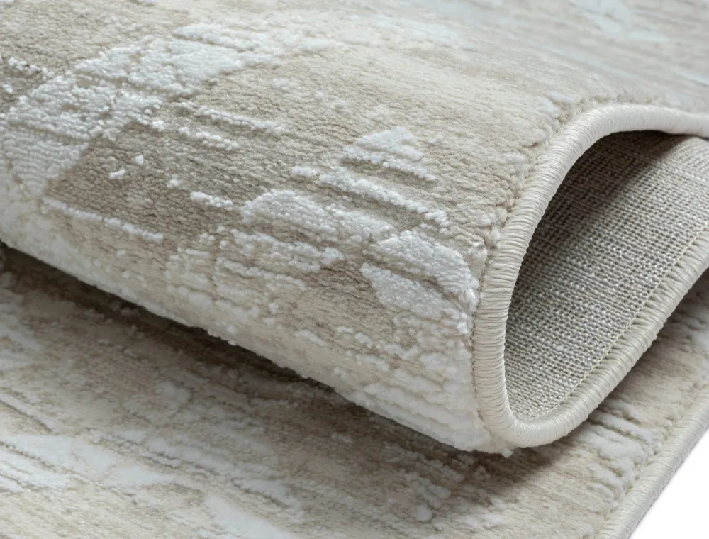 Covor »My Type 2« cu fire scurte, model 3D crem 80x150 cm