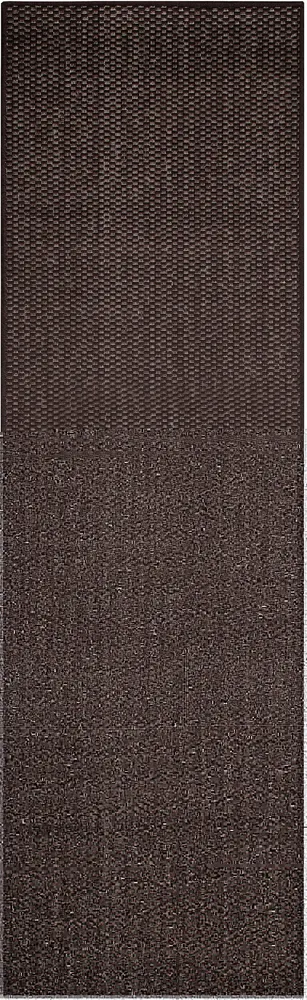 Covor Venice cu tesatura plata, aspect de sisal maro 80x250 cm