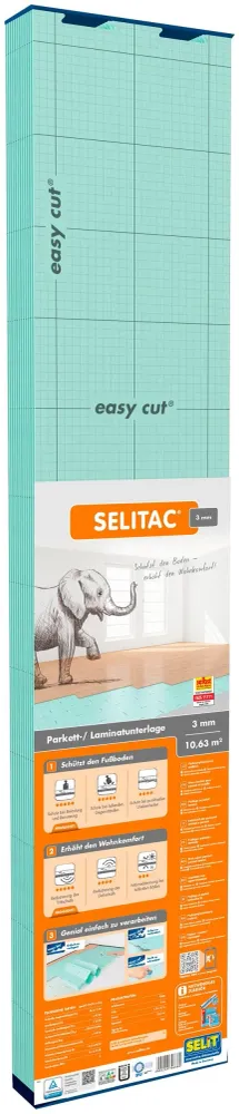Placă izolare fonică Selit footfall SELITAC