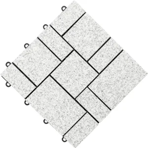 Plăci pentru terasă Plastoform Florco, 30x30 cm (4 bucăți)